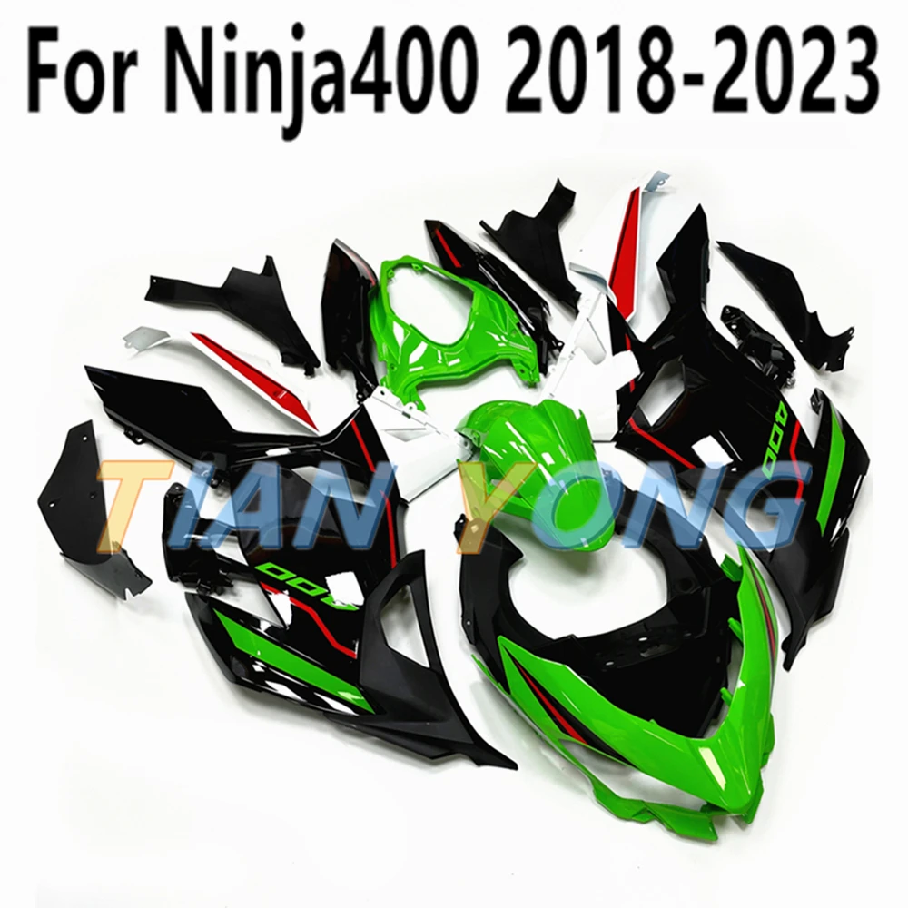 For Ninja400 2018-2019-2022-2023 2021 New Color Matching Green Black Red Fit Ninja 400 Bodywork Cowling Full Fairing Kit
For Ninja400 2018-2019-2022-2023 2021 New Color Matching Green Black Red Fit Ninja 400 Bodywork Cowling Full Fairing Kit