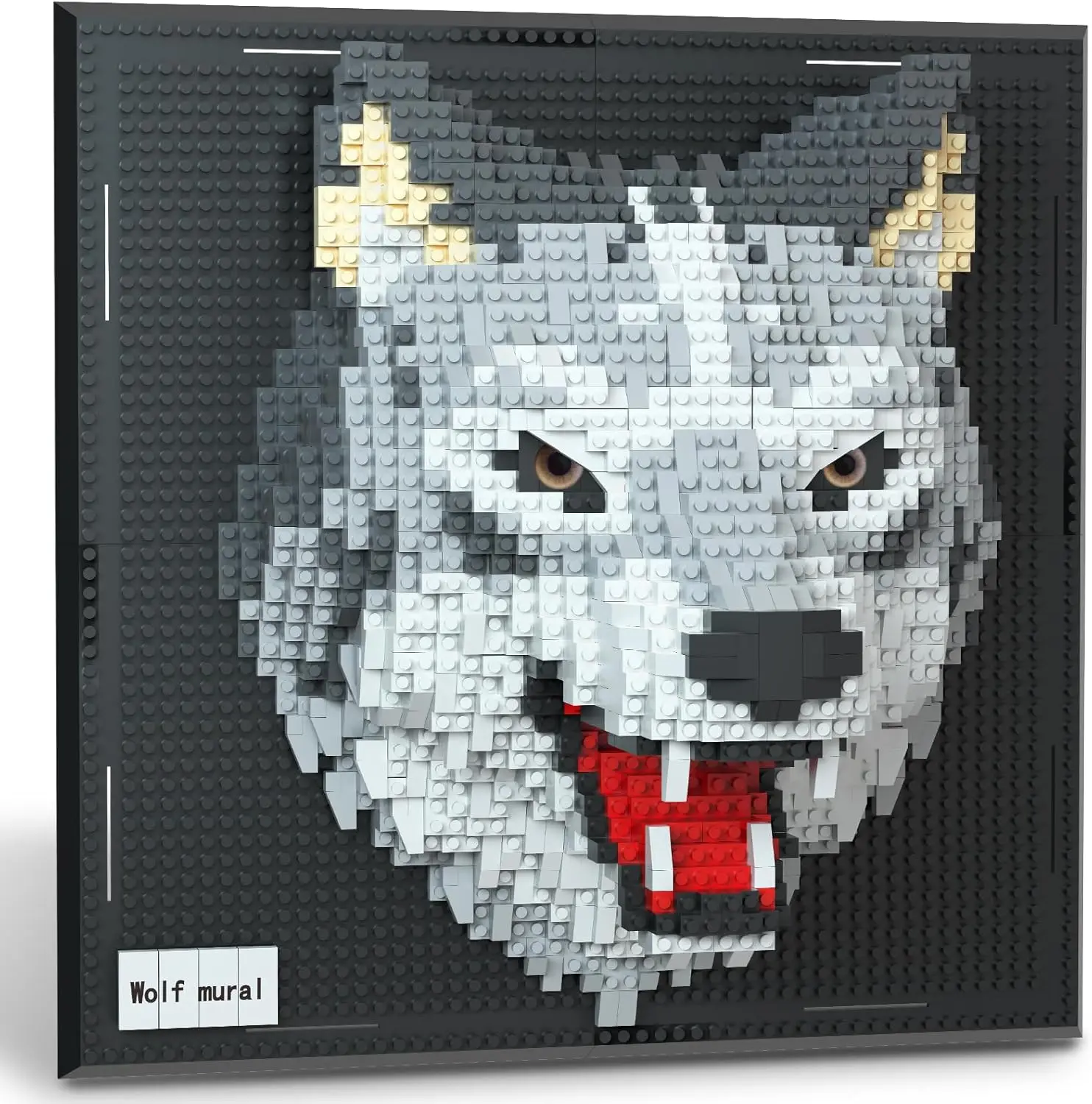 Wolf Animal 3D Wall Art Miniature Building Block Set, Suitable for Adults, Unique Home Wall Decoration or Desktop Display, Not Compatible with Lego, Ideal Birthday or Christmas Toy Gift for Teenagers (2214 Pieces)
Wolf Animal 3D Wall Art Miniature Building Block Set, Suitable for Adults, Unique Home Wall Decoration or Desktop Display, Not Compatible with Lego, Ideal Birthday or Christmas Toy Gift for Teenagers (2214 Pieces)
