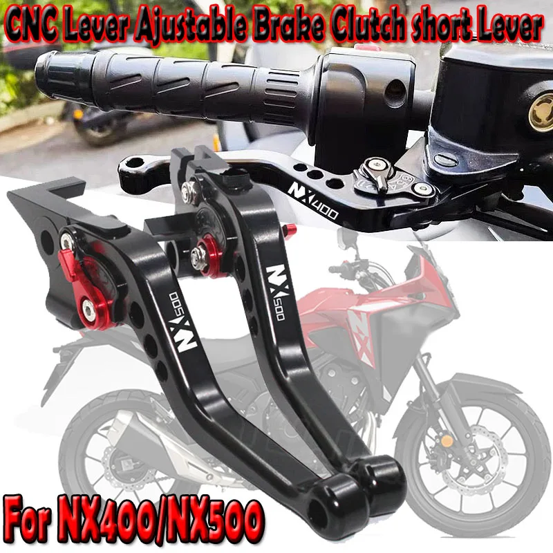 For NX NX400 NX500 NX 400 NX 500 2023 2024 2025 Adjustable CNC Motorcycle Accessories Brake Clutch Lever 6-speed adjustment
For NX NX400 NX500 NX 400 NX 500 2023 2024 2025 Adjustable CNC Motorcycle Accessories Brake Clutch Lever 6-speed adjustment