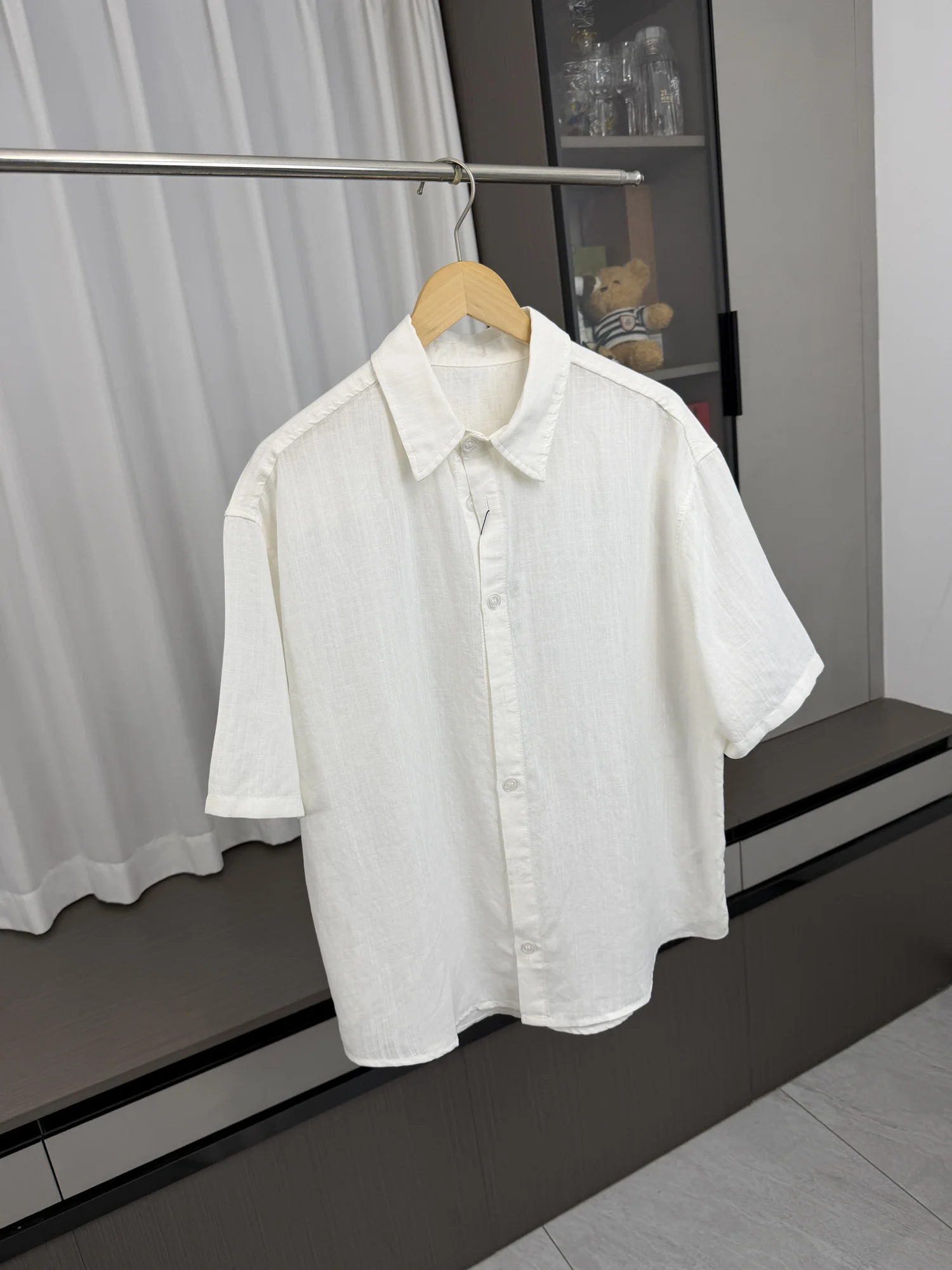 Casual Loose Fit Short Sleeve Shirt Men's Summer Fashion Urban Style Breathable Comfortable Skin-friendly Pure Color
Casual Loose Fit Short Sleeve Shirt Men's Summer Fashion Urban Style Breathable Comfortable Skin-friendly Pure Color