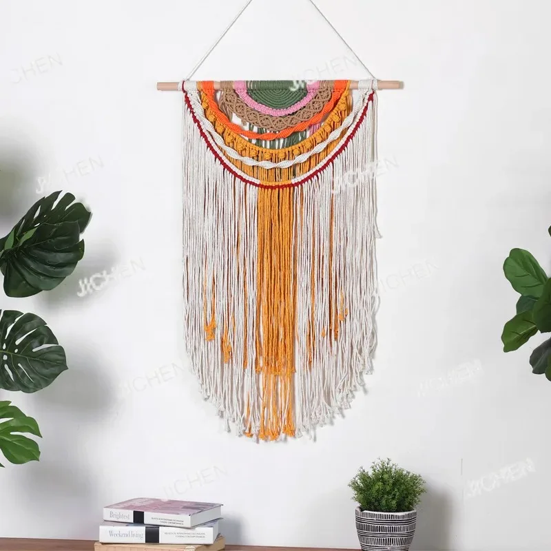 Настенный гобелен ручной работы с кисточками, цветной гобелен, домашняя стена, прикроватный фон, украшение стены, кулон в богемном стиле
Настенный гобелен ручной работы с кисточками, цветной гобелен, домашняя стена, прикроватный фон, украшение стены, кулон в богемном стиле