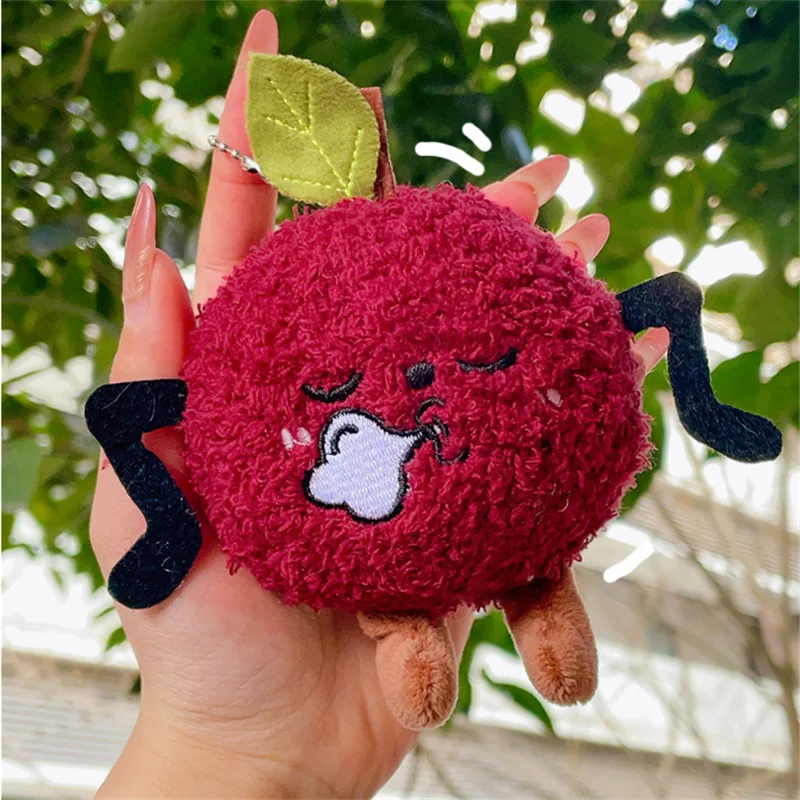 10cm Fruit Yangmei Plush Toy with Raised Eyebrows Doll Pendant Keychain Bag Decoration Cute Friend Gift
10cm Fruit Yangmei Plush Toy with Raised Eyebrows Doll Pendant Keychain Bag Decoration Cute Friend Gift