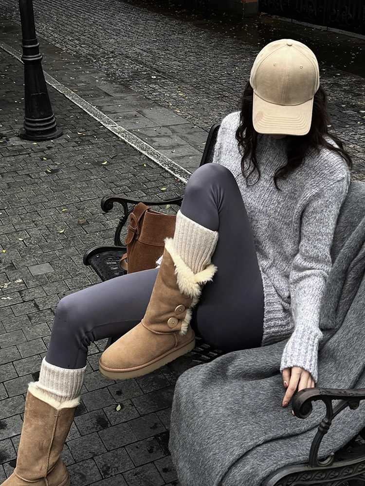 Nana High Waist Fce Lined Yoga Pants Women's Casual Autumn Winter New Sle Warmth Comfortable plus Size Trousers
Nana High Waist Fce Lined Yoga Pants Women's Casual Autumn Winter New Sle Warmth Comfortable plus Size Trousers