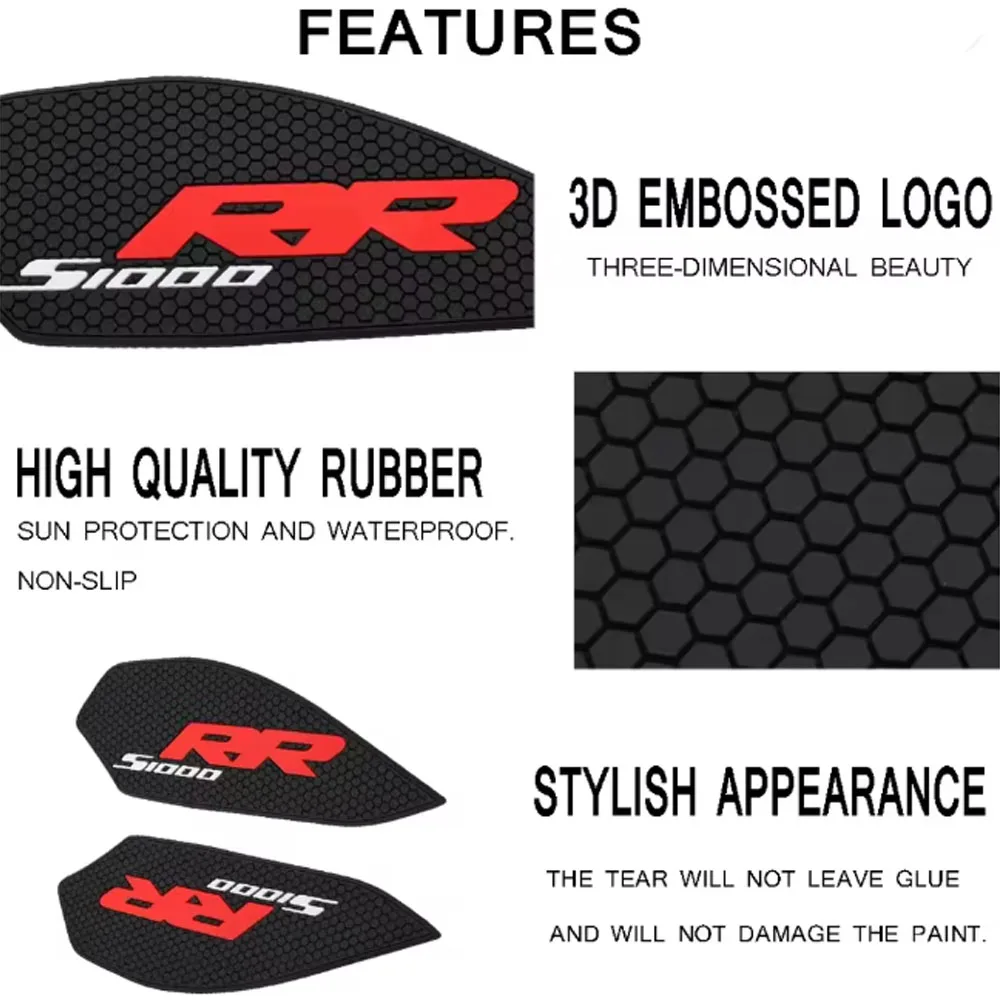 For BMW S1000RR S 1000 RR 2019-2022 2021 Tank Traction Pads Motorcycle Side Gas Knee Grip Protector Anti Slip Sticker S1000 RR
For BMW S1000RR S 1000 RR 2019-2022 2021 Tank Traction Pads Motorcycle Side Gas Knee Grip Protector Anti Slip Sticker S1000 RR