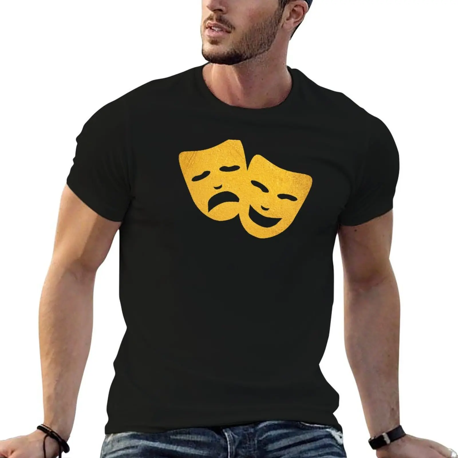 Theatre Masks T-Shirt t shirts for man graphic cars funny t shirts dark humor T-Shirt
Theatre Masks T-Shirt t shirts for man graphic cars funny t shirts dark humor T-Shirt