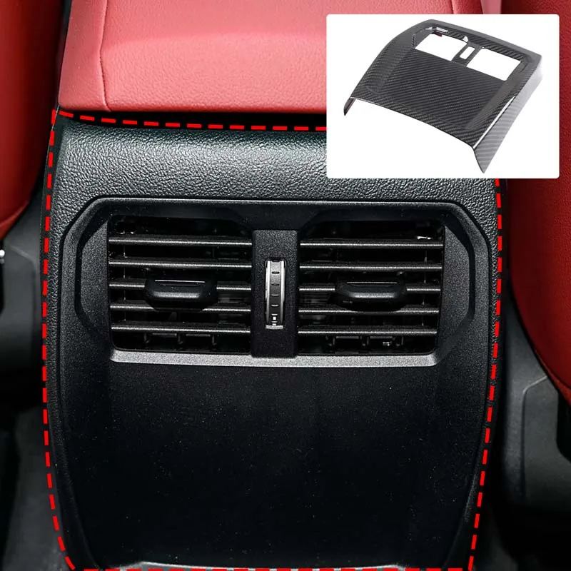 1Pcs Real Carbon Fiber For BMW 4 Series G22 G23 G26 2020-2025+ Car rear exhaust air vent frame decorative sticker accessories 
1Pcs Real Carbon Fiber For BMW 4 Series G22 G23 G26 2020-2025+ Car rear exhaust air vent frame decorative sticker accessories