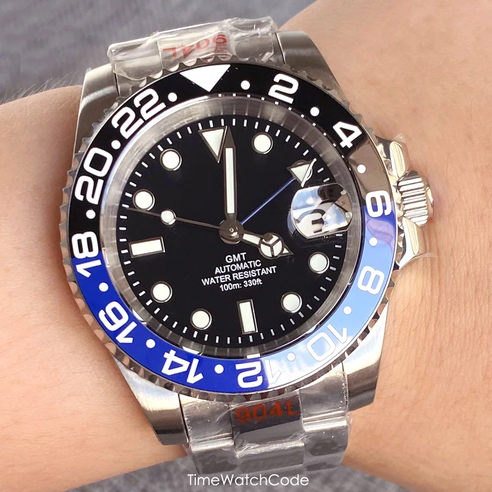 Tandorio NH34 Movement Automatic Watch for Men GMT Dive Sapphire 20BAR Waterproof Glide Lock Polished Bracelet Dual Time 40mm
Tandorio NH34 Movement Automatic Watch for Men GMT Dive Sapphire 20BAR Waterproof Glide Lock Polished Bracelet Dual Time 40mm