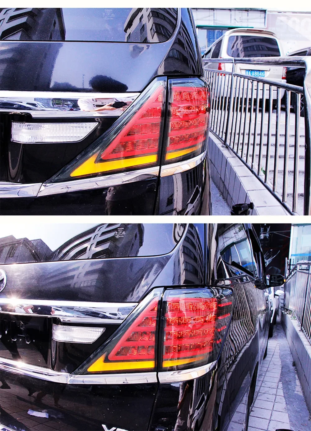 LED Rear Light for Toyota Alphard 20 series with driving lights brake lights streamer turn lights accesorios para auto
LED Rear Light for Toyota Alphard 20 series with driving lights brake lights streamer turn lights accesorios para auto