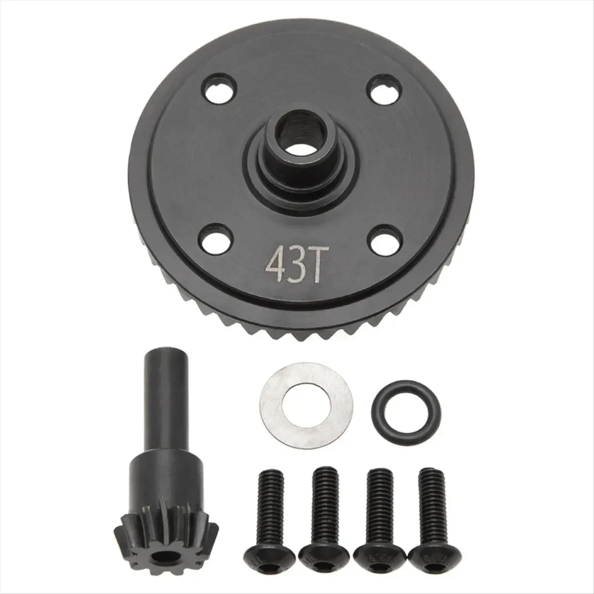 Fireteam Gearbox Bevel Gear 43T and Input Gear 10T for Arrma 1/8 Kraton 6s 1/7 Notorious Outcast 10-43t
Fireteam Gearbox Bevel Gear 43T and Input Gear 10T for Arrma 1/8 Kraton 6s 1/7 Notorious Outcast 10-43t