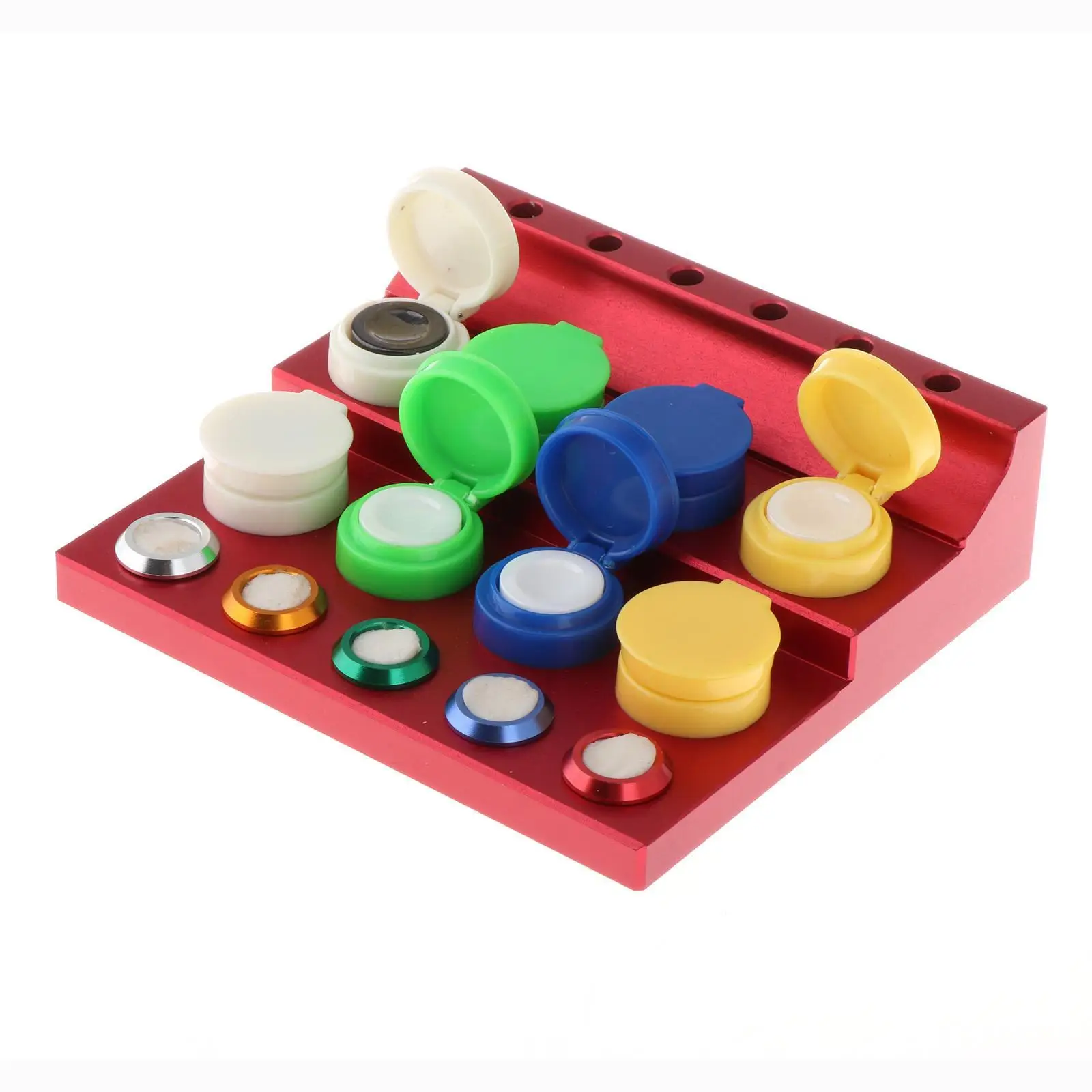 Watch Oil Oiler Stand Watch Oiler Kit, Portable Reusable, Multifunctional, Watch Oiler Dish, Watchmaker Oil Cups Cup Tools
Watch Oil Oiler Stand Watch Oiler Kit, Portable Reusable, Multifunctional, Watch Oiler Dish, Watchmaker Oil Cups Cup Tools