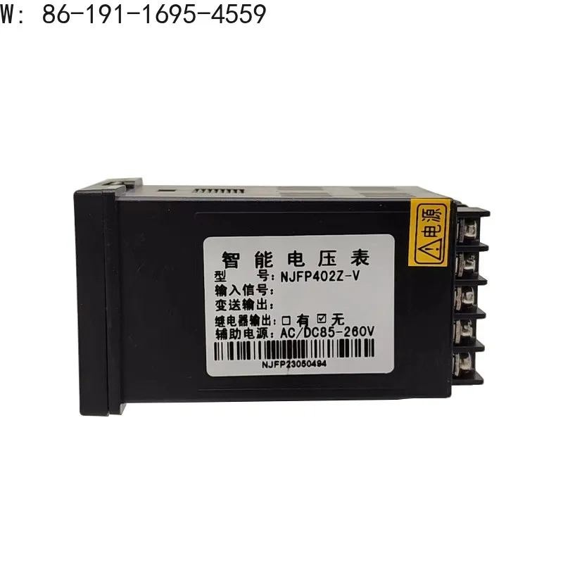 Intelligent digital voltmeter AC and DC digital voltmeter relay ala rm transmitter 4-20MA output 402T-V
Intelligent digital voltmeter AC and DC digital voltmeter relay ala rm transmitter 4-20MA output 402T-V