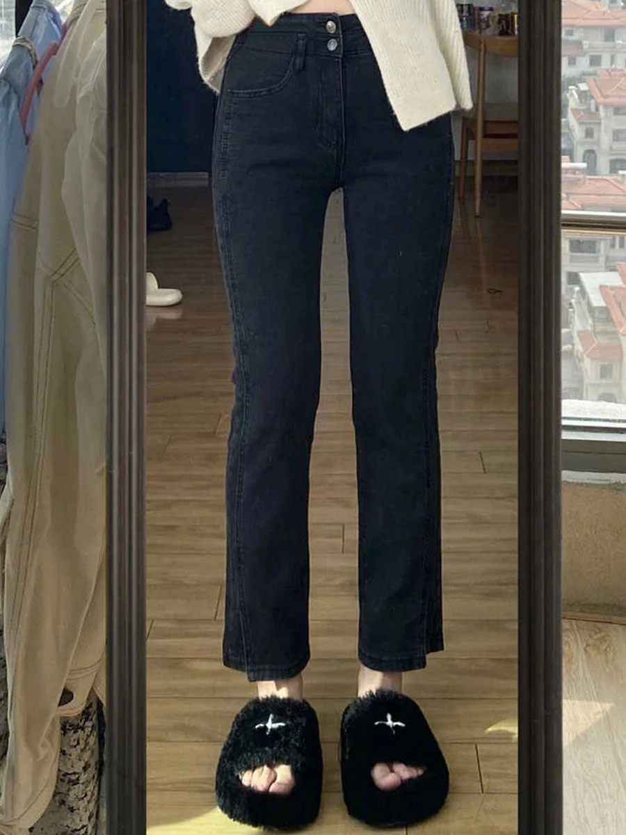 2024 Fashion Women Straight Vintage Jeans Autumn New High Waist Wide-leg Pants Street Mopping Retro Fringe Trousers E134
2024 Fashion Women Straight Vintage Jeans Autumn New High Waist Wide-leg Pants Street Mopping Retro Fringe Trousers E134