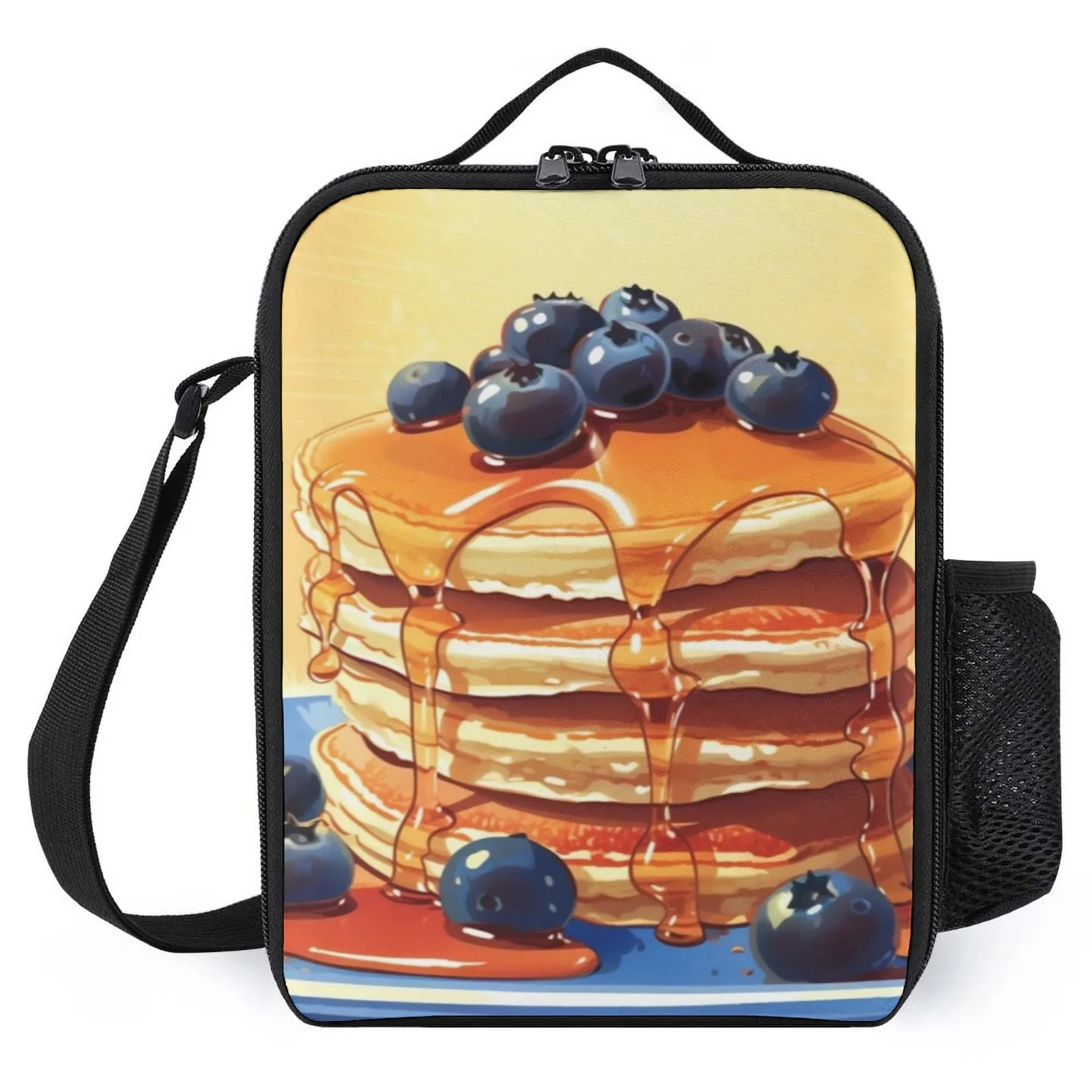 Stack of pancakes Bolsas Printed Lunch Bag With Shoulder Strap Lunch Bag For Man Insulation Lunch Box Bag
Stack of pancakes Bolsas Printed Lunch Bag With Shoulder Strap Lunch Bag For Man Insulation Lunch Box Bag