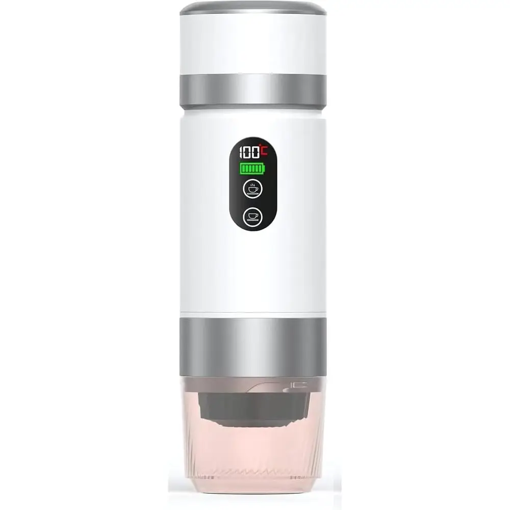 Портативная кофеварка K-JN-03 с цифровым дисплеем и фасолью на 20 бар — удерживающая заваривание, совместимая с кофером и сетками, компактная бритва
Портативная кофеварка K-JN-03 с цифровым дисплеем и фасолью на 20 бар — удерживающая заваривание, совместимая с кофером и сетками, компактная бритва