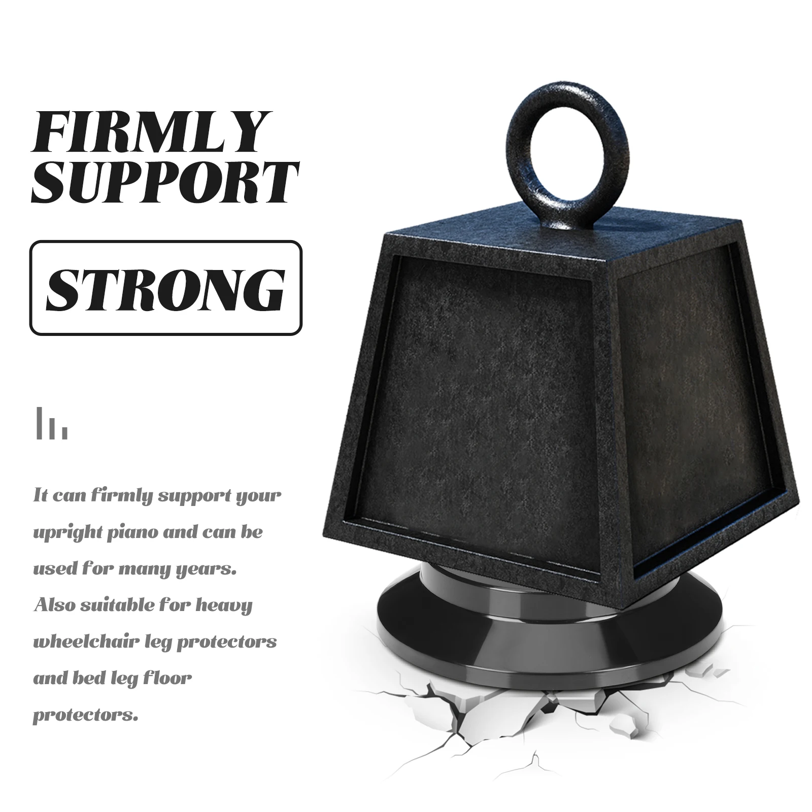 8Pcs Non-Slip Piano Floor Pads Thick Protective Mats for Indoor Use Anti-Skid Piano Floor Protector Durable Cushion
8Pcs Non-Slip Piano Floor Pads Thick Protective Mats for Indoor Use Anti-Skid Piano Floor Protector Durable Cushion