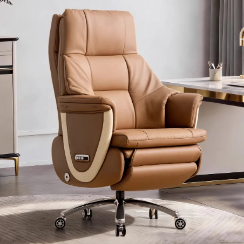 Wheels Arms Office Chair Ergonomic Heavy Duty Electric Lazy Office Chairs Professional Lumbar Support Luxury Furniture For Home
Wheels Arms Office Chair Ergonomic Heavy Duty Electric Lazy Office Chairs Professional Lumbar Support Luxury Furniture For Home