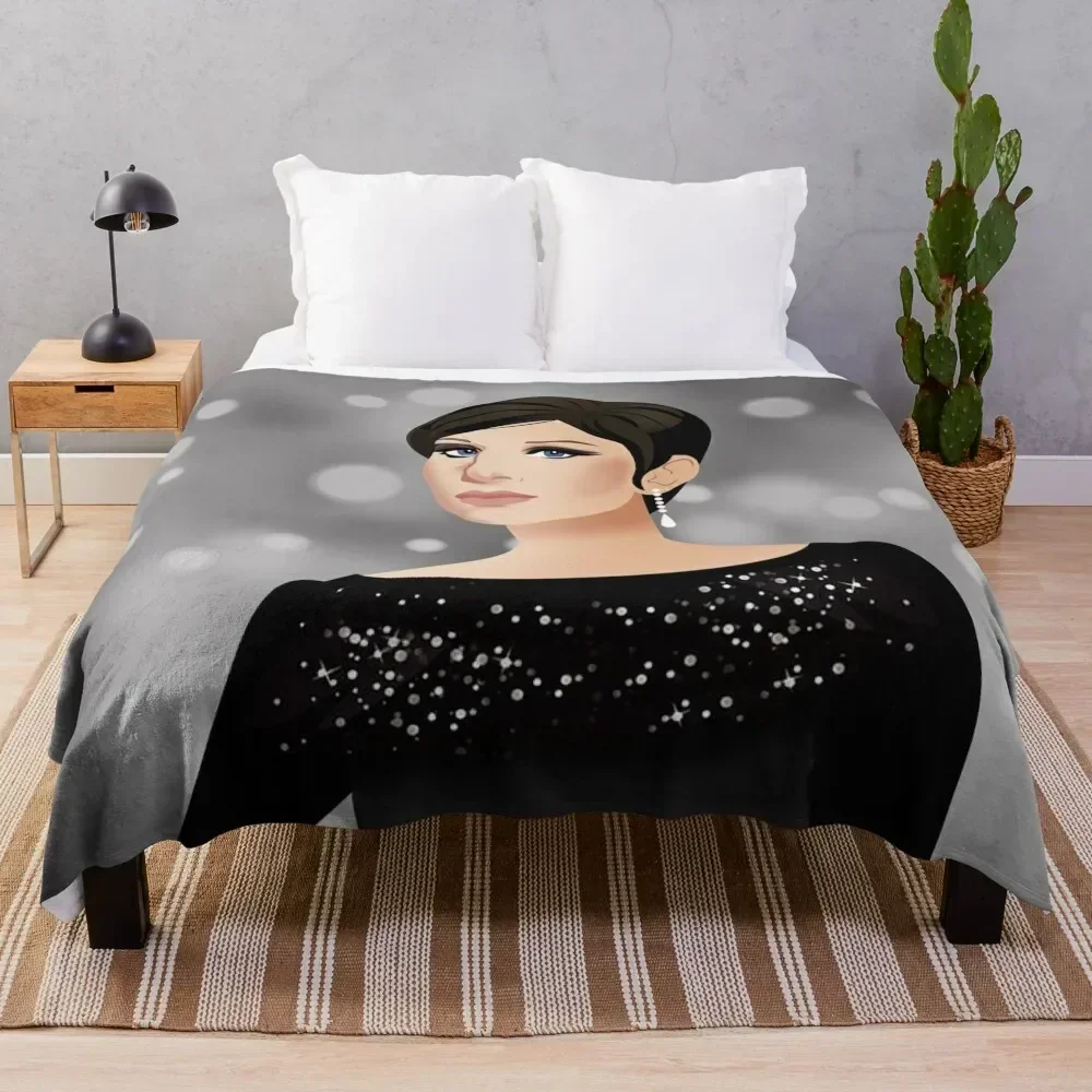 Barbra Streisand: Iconic Oscars Outfit Tribute Throw Blanket Luxurious Soft Blanket Holiday Gift for Family
Barbra Streisand: Iconic Oscars Outfit Tribute Throw Blanket Luxurious Soft Blanket Holiday Gift for Family