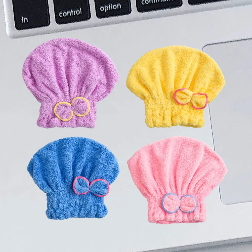 4 Pcs Hair Drying Cap Fleece Shower Caps Hair Drying Soft Bright Color Absorbent Bathing Gym Home Travel
4 Pcs Hair Drying Cap Fleece Shower Caps Hair Drying Soft Bright Color Absorbent Bathing Gym Home Travel