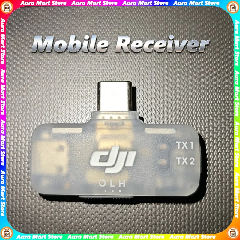 Original for DJI Mic Series Mobile Receiver The Mobile Receiver of the DJI Mic Series for DJI Mic2 Mic3 Mic Mini transmitters
Original for DJI Mic Series Mobile Receiver The Mobile Receiver of the DJI Mic Series for DJI Mic2 Mic3 Mic Mini transmitters