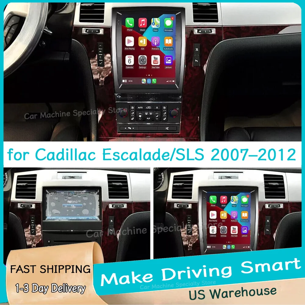 9.7''car Stereo Radio Multimedia Player for Cadillac SLS Escalade 2007-2012 Android15 GPS Navigation with Carplay Android 2+64G
9.7''car Stereo Radio Multimedia Player for Cadillac SLS Escalade 2007-2012 Android15 GPS Navigation with Carplay Android 2+64G