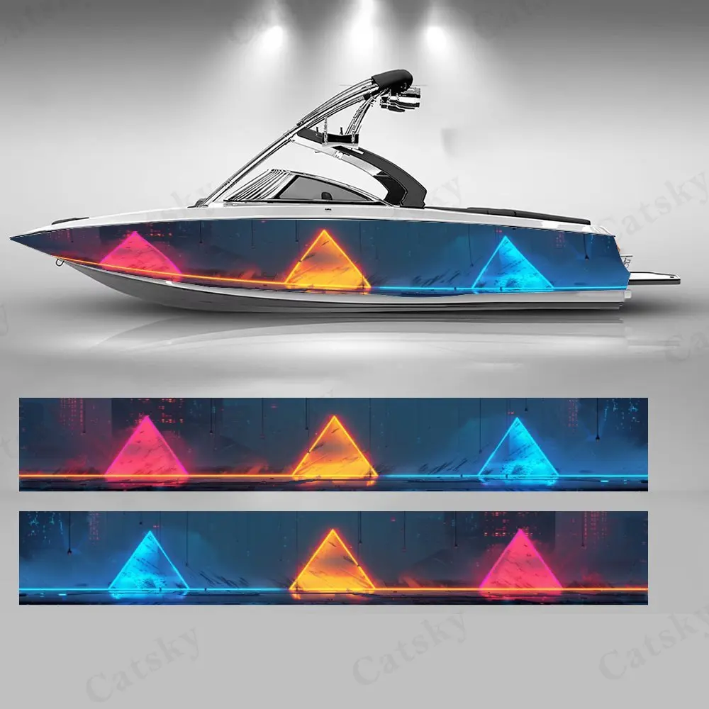 Colorful Triangle Crystal-clear Red Blue Yellow Boat Sticker Vinyl Ship Pontoon Deck Boat Fishing Decorative Pontoon Boats Decal
Colorful Triangle Crystal-clear Red Blue Yellow Boat Sticker Vinyl Ship Pontoon Deck Boat Fishing Decorative Pontoon Boats Decal