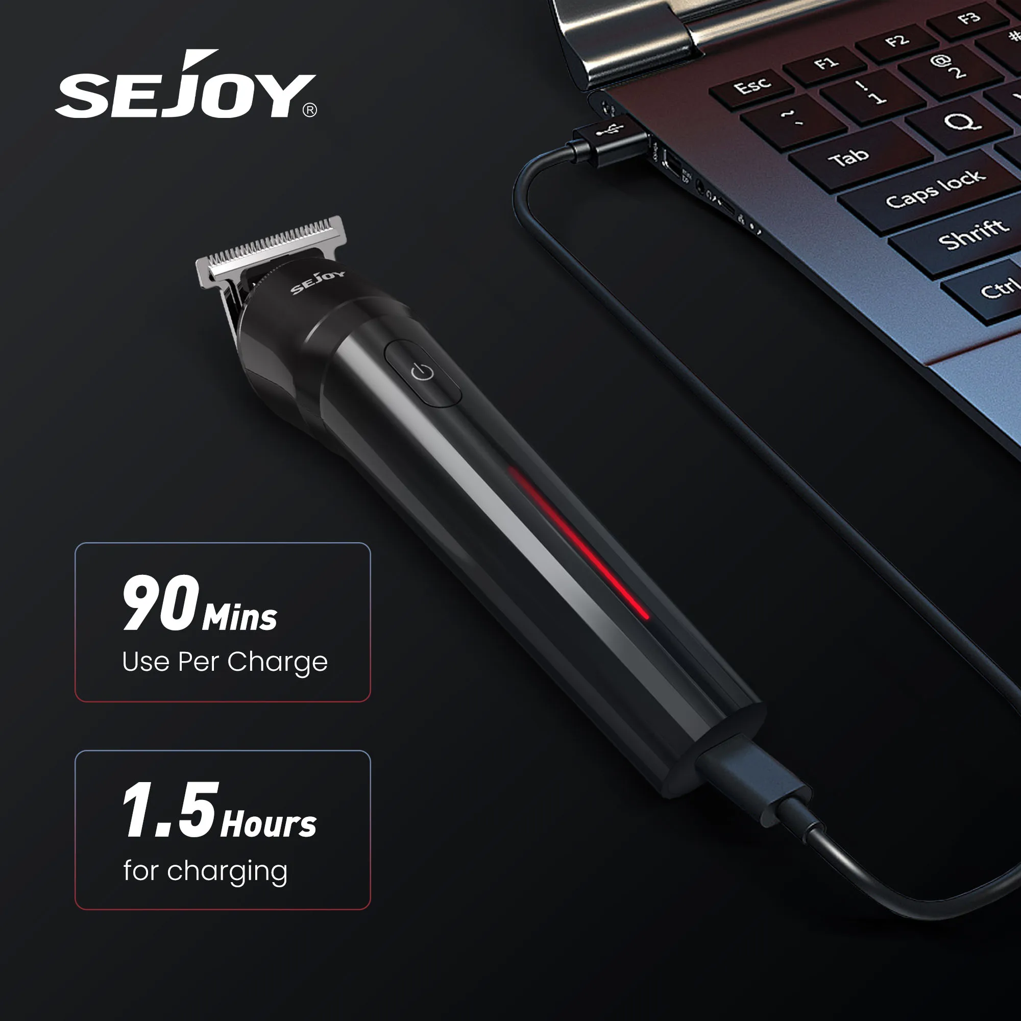 Sejoy триммер для бороды для мужчин, водонепроницаемая беспроводная машинка для стрижки волос, электрическая бритва, набор для ухода за усами и бородой
Sejoy триммер для бороды для мужчин, водонепроницаемая беспроводная машинка для стрижки волос, электрическая бритва, набор для ухода за усами и бородой