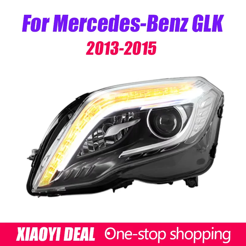 for 2013-2015 Mercedes Benz GLK headlight assembly upgrade with high-end LED daytime running lights and turn signals
for 2013-2015 Mercedes Benz GLK headlight assembly upgrade with high-end LED daytime running lights and turn signals