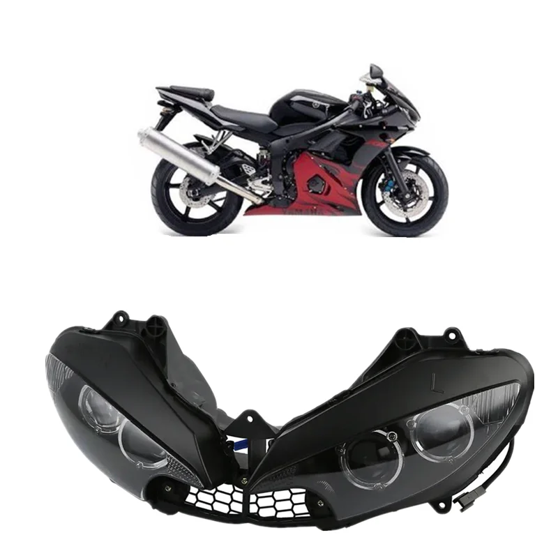 Аксессуары для мотоциклов, аксессуары, фары головного света в сборе для Yamaha YZF R6 2003-2005 YZF R6S 2006-2009
Аксессуары для мотоциклов, аксессуары, фары головного света в сборе для Yamaha YZF R6 2003-2005 YZF R6S 2006-2009