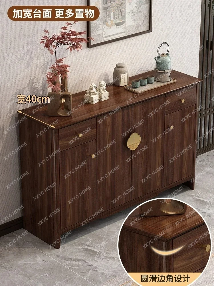 X New Chinese Style Sideboard Cabinet Wall Integrated Cabinet Living Room Locker Multi-Functional Tea Side Cabinet
X New Chinese Style Sideboard Cabinet Wall Integrated Cabinet Living Room Locker Multi-Functional Tea Side Cabinet