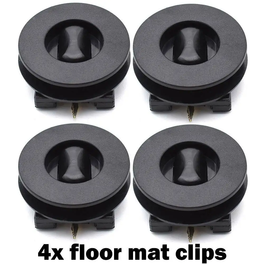 4pcs Universal Car Foot Mat Clip Plastic Knob Foot Pad Anti Slip Buckle Black Plastic Pad Fixing Buckle Car Accessories
4pcs Universal Car Foot Mat Clip Plastic Knob Foot Pad Anti Slip Buckle Black Plastic Pad Fixing Buckle Car Accessories