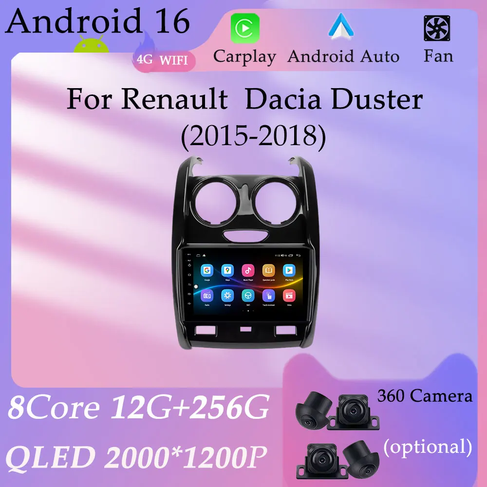 CarPlay Android for Renault Dacia Duster 2015 - 2018 Car Radio Multimedia Player Split Screen GPS Navi DSP Stereo HD Screen WIFI
CarPlay Android for Renault Dacia Duster 2015 - 2018 Car Radio Multimedia Player Split Screen GPS Navi DSP Stereo HD Screen WIFI