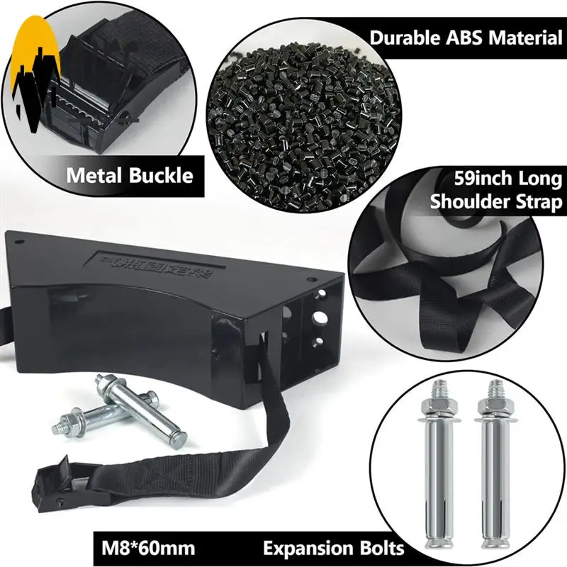 A15F-2PCS Propane Tank Holder Propane Tank Mount Gas Cylinder Holder With Screws And Safety Chain Supported 4-12Inch (Black)
A15F-2PCS Propane Tank Holder Propane Tank Mount Gas Cylinder Holder With Screws And Safety Chain Supported 4-12Inch (Black)
