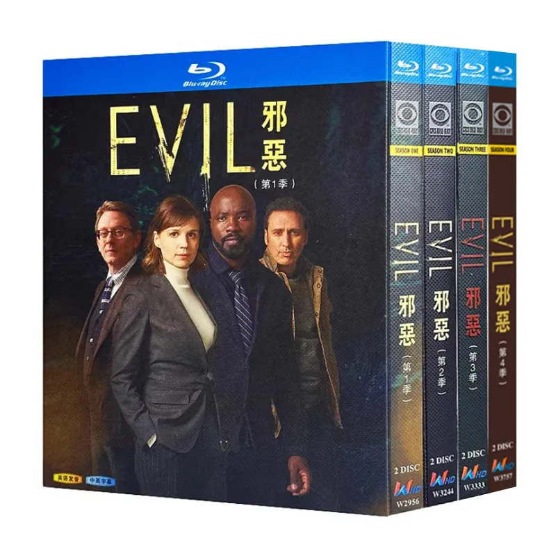 Blu-ray Ultra HD TV Series Evil / Evil Phenomena Seasons 1–4 BD Discs with English and Traditional Chinese Subtitles
Blu-ray Ultra HD TV Series Evil / Evil Phenomena Seasons 1–4 BD Discs with English and Traditional Chinese Subtitles