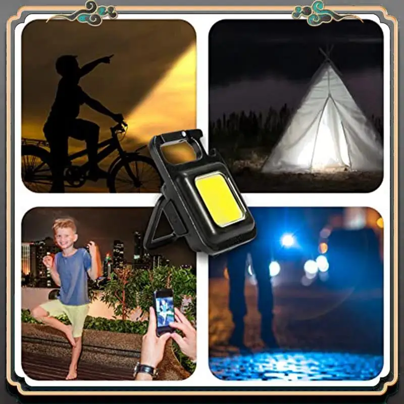 3 Pack LED COB Light Rechargeable Pocket Keychain Flashlights, Three Modles Brightness, Bottle Opener Spare Parts
3 Pack LED COB Light Rechargeable Pocket Keychain Flashlights, Three Modles Brightness, Bottle Opener Spare Parts