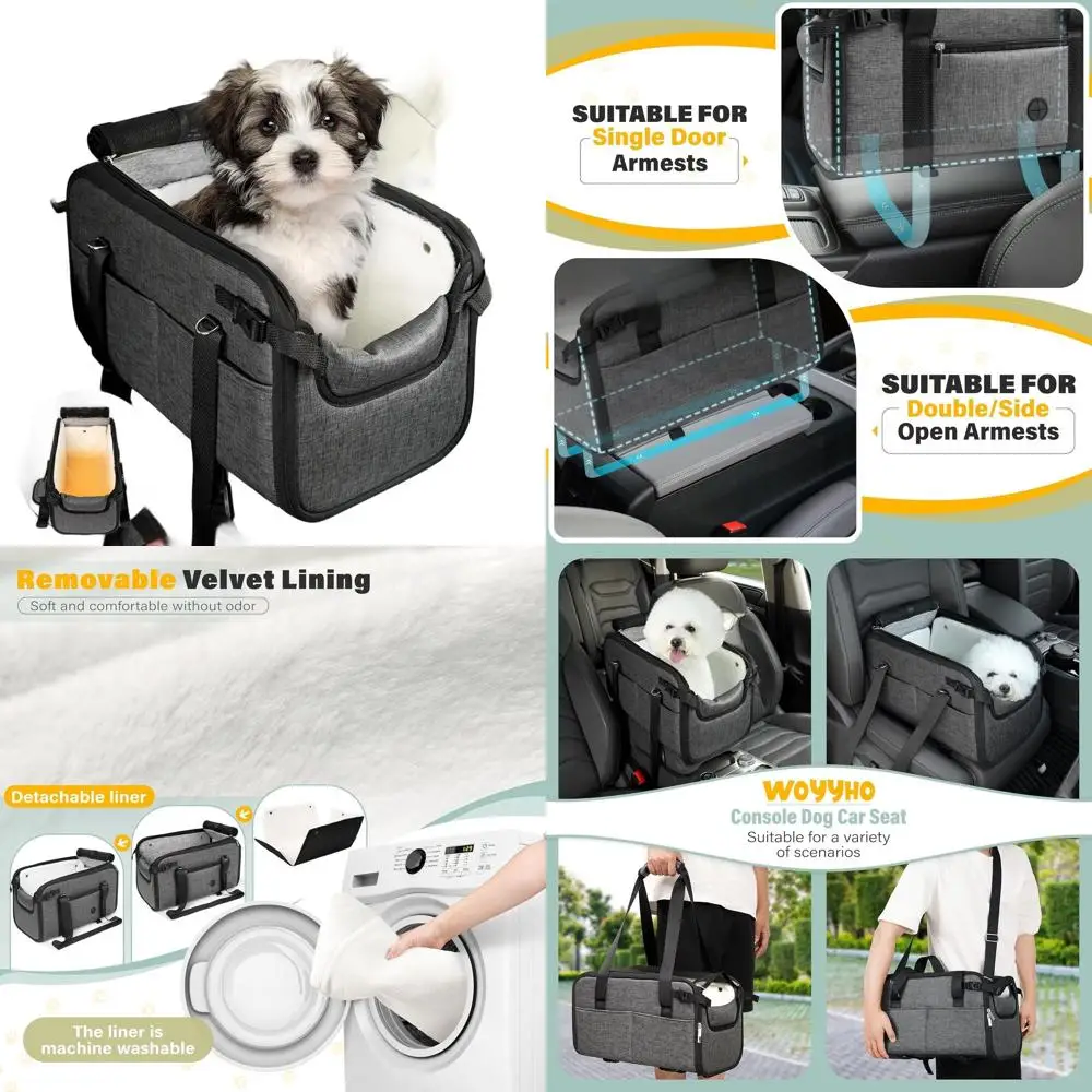 Роскошное автокресло для собак на бархатной подкладке для мелких пород, водонепроницаемое, противоскользящее, легко устанавливается и устойчивое
Роскошное автокресло для собак на бархатной подкладке для мелких пород, водонепроницаемое, противоскользящее, легко устанавливается и устойчивое