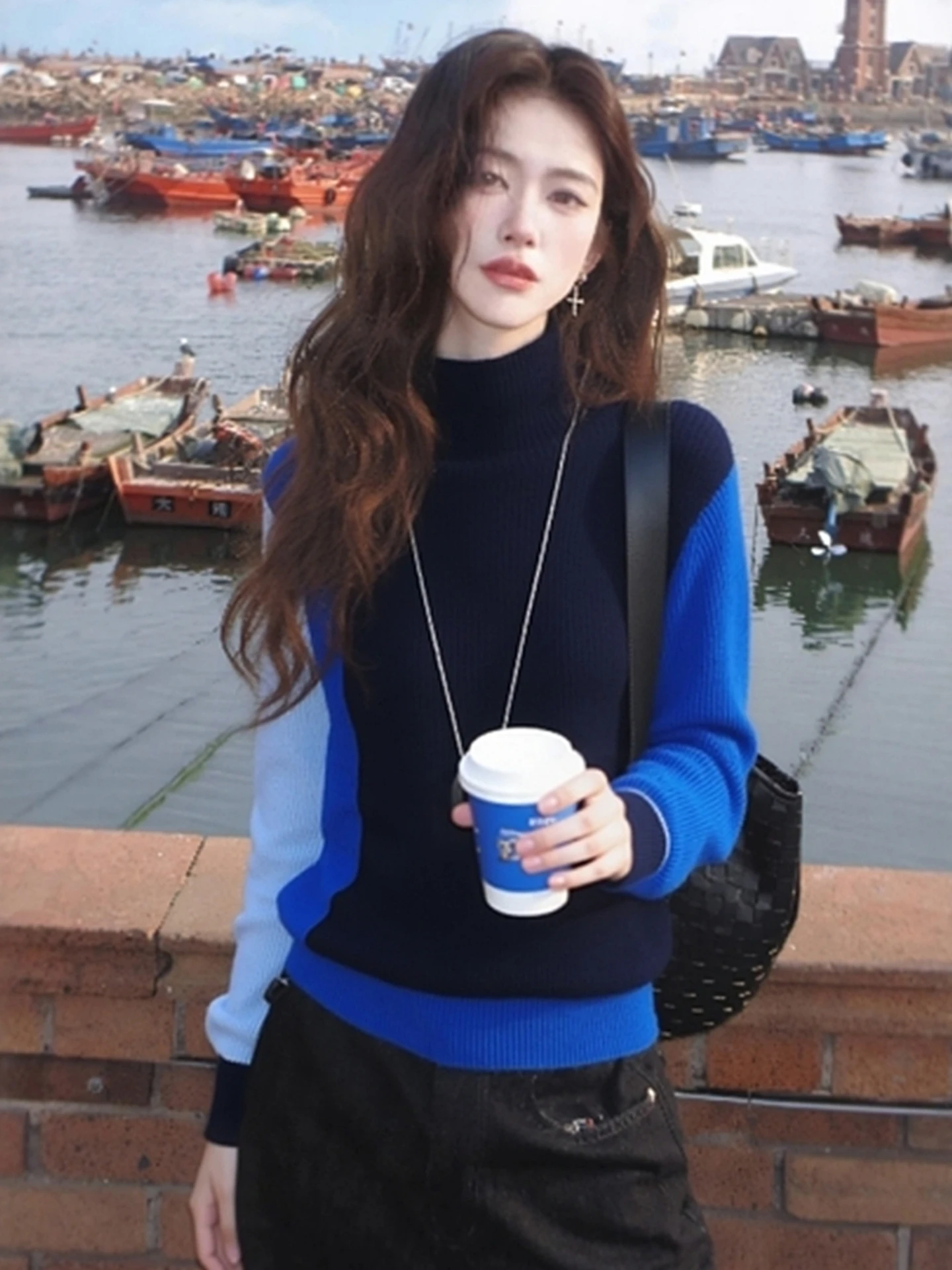 Корейский стиль, ленивый шик, цветной, с высоким воротником, длинный рукав, женский трикотаж, осень-зима, элитный, с индивидуальным дизайном...
Корейский стиль, ленивый шик, цветной, с высоким воротником, длинный рукав, женский трикотаж, осень-зима, элитный, с индивидуальным дизайном...