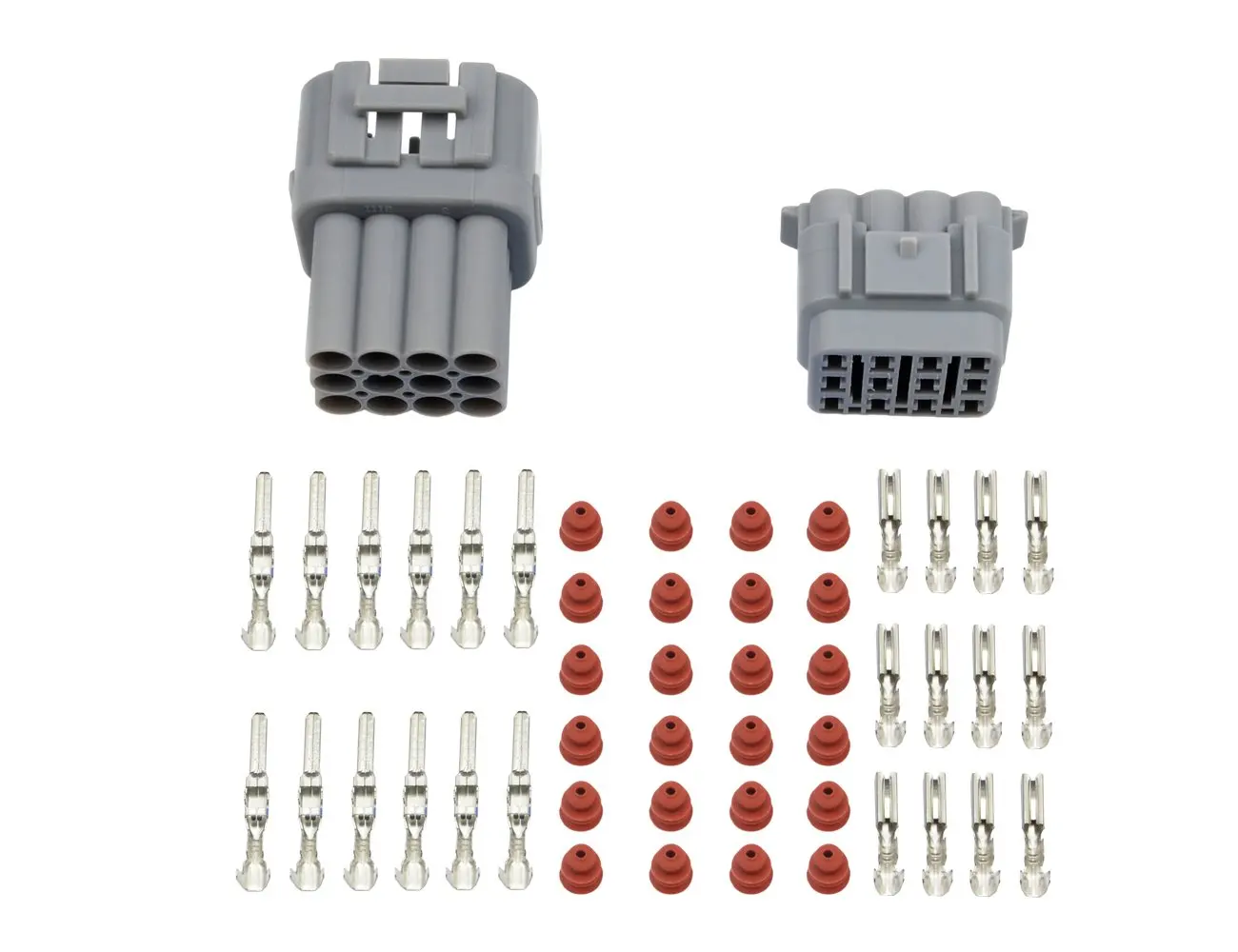 10 Kits Waterproof 12 Pin Electrical Wire Connector Plug for 2.2mm Terminals, Car Boat Motorcycle
10 Kits Waterproof 12 Pin Electrical Wire Connector Plug for 2.2mm Terminals, Car Boat Motorcycle