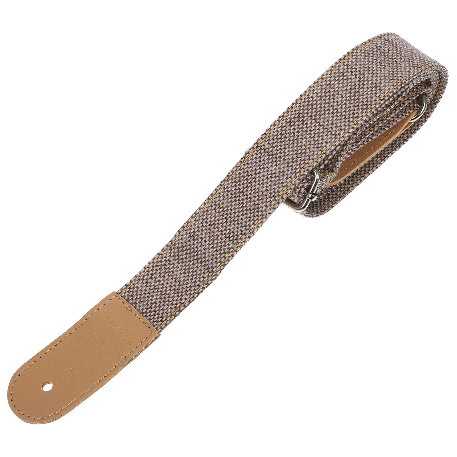Ends Cotton Linen Ukulele Strap Light Grey Country Style Durable Metal Buckle Adjustable Exquisite Sewing 
Ends Cotton Linen Ukulele Strap Light Grey Country Style Durable Metal Buckle Adjustable Exquisite Sewing