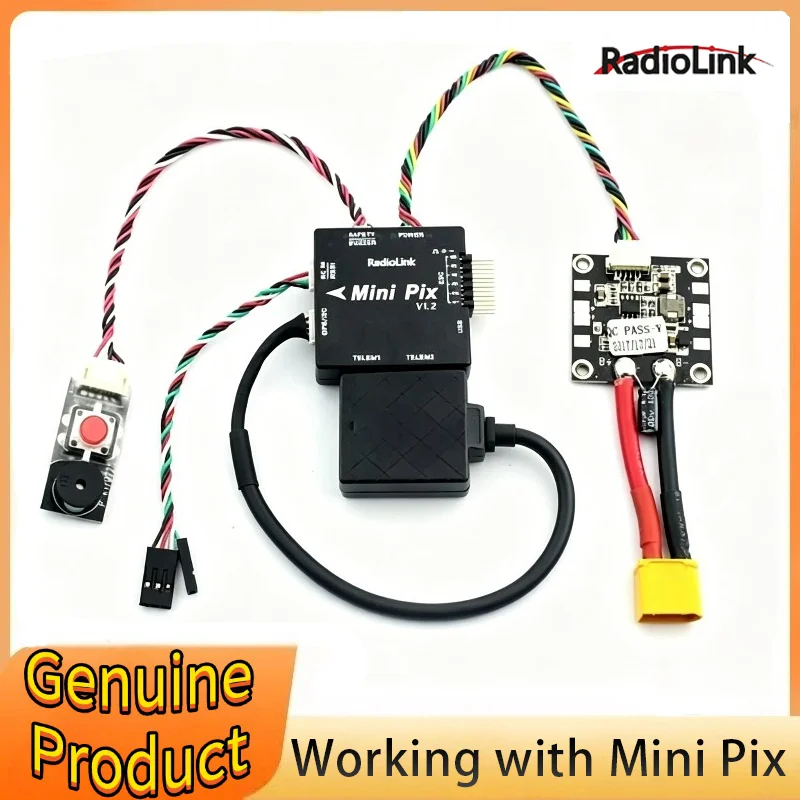 Radiolink TS100 Mini M8N 8N GPS Module for Radiolink Mini PIX Pixhawk Flight Controller FPV RC Quadcopter Multirotor
Radiolink TS100 Mini M8N 8N GPS Module for Radiolink Mini PIX Pixhawk Flight Controller FPV RC Quadcopter Multirotor