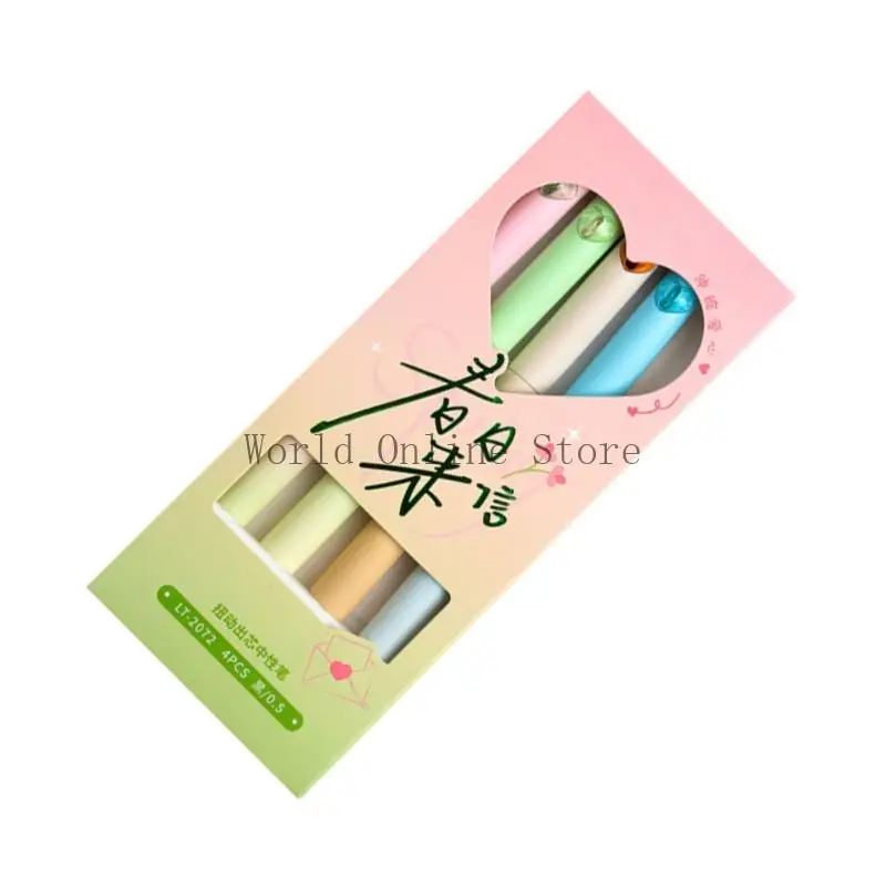 4pcs studennt gel wipl witj для открытия закрытого гель -ручка 0,5 мм быстро сухнет для написания 87HC
4pcs studennt gel wipl witj для открытия закрытого гель -ручка 0,5 мм быстро сухнет для написания 87HC