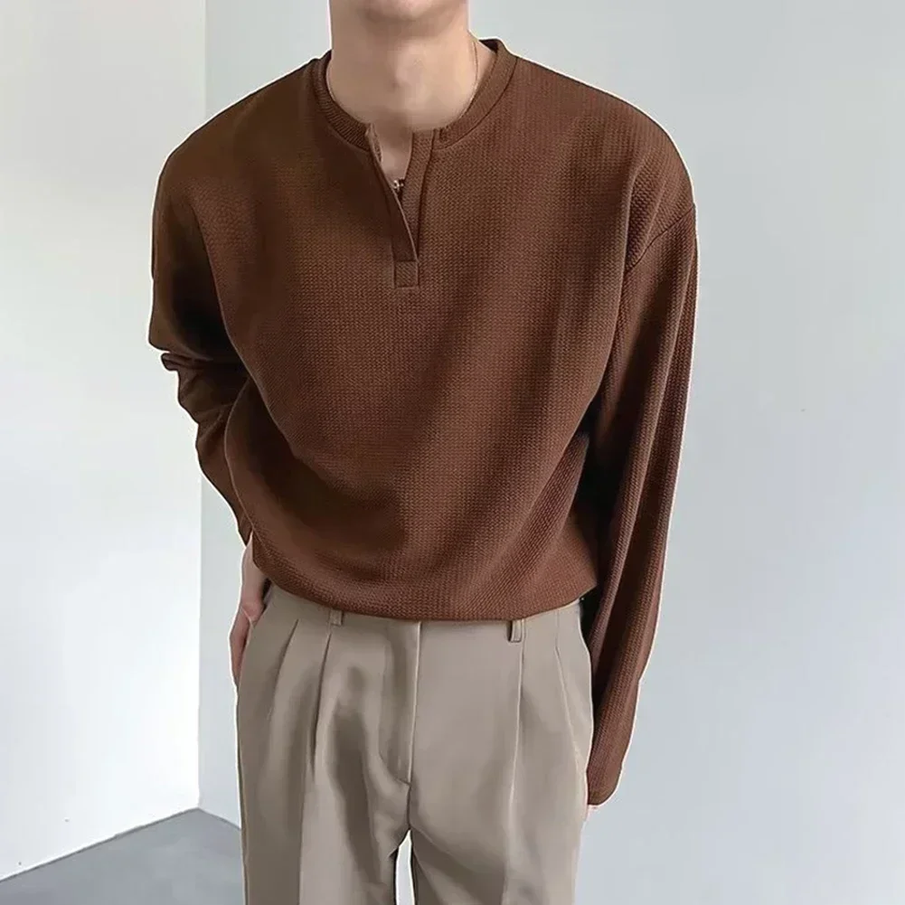All Season Mens T-shirt Comfortable Shirt Solid Color Undershirt All Season Wear Collar Style Polyester Fabric
All Season Mens T-shirt Comfortable Shirt Solid Color Undershirt All Season Wear Collar Style Polyester Fabric