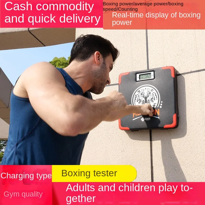 Intelligent Boxing Training Target, Punching Power Tester, Hanging Portable Measuring Device, Electronic Punching Bag
Intelligent Boxing Training Target, Punching Power Tester, Hanging Portable Measuring Device, Electronic Punching Bag