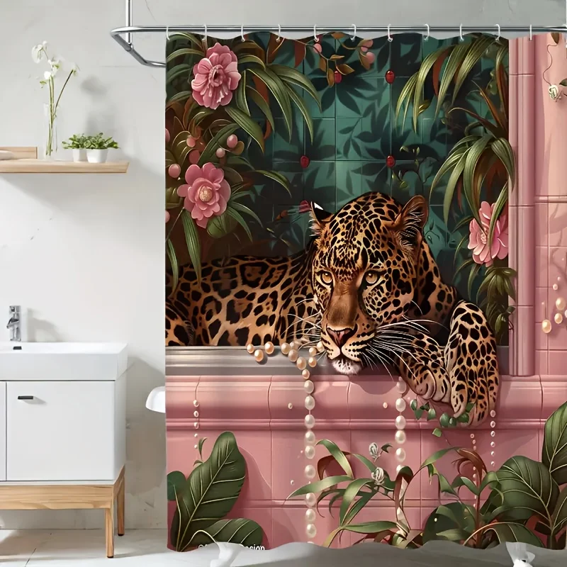 A Tropical Leopard Shower Curtain: Transform Your Bathroom into a Luxurious Jungle Oasis with This Stunning Design Featuring
A Tropical Leopard Shower Curtain: Transform Your Bathroom into a Luxurious Jungle Oasis with This Stunning Design Featuring