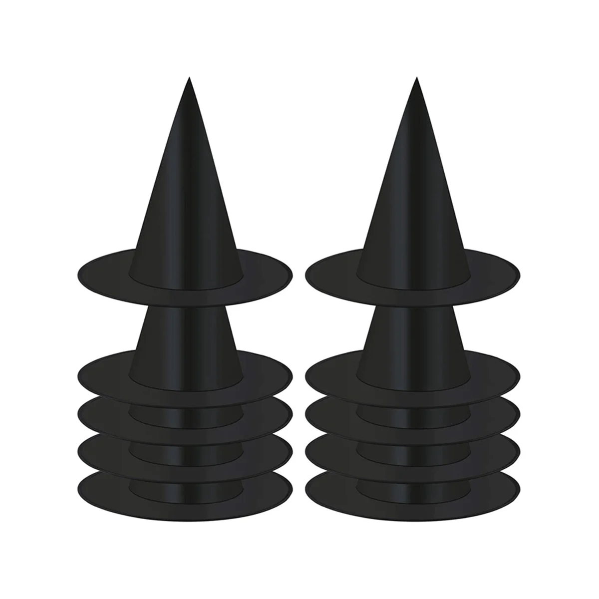 10-Pack Witch Hats Halloween Black Witch Hanging Hat Black Hat Witch Hat Halloween Christmas Party Costume Accessories
10-Pack Witch Hats Halloween Black Witch Hanging Hat Black Hat Witch Hat Halloween Christmas Party Costume Accessories