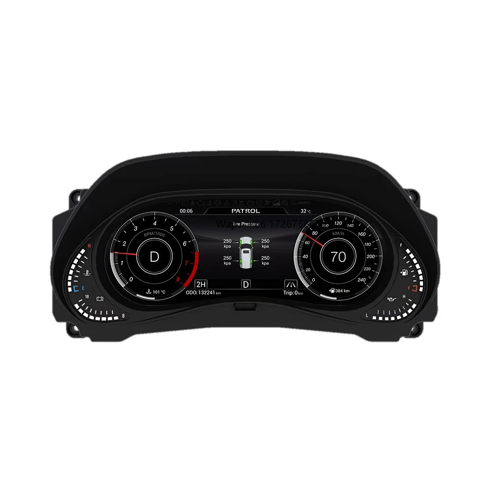 Low Price Patrol Y62 2008-2022 RHD LHD 12.3 Inch Car Digital Cluster LCD Speed Meter Odometer for Linux Auto Speedometer
Low Price Patrol Y62 2008-2022 RHD LHD 12.3 Inch Car Digital Cluster LCD Speed Meter Odometer for Linux Auto Speedometer