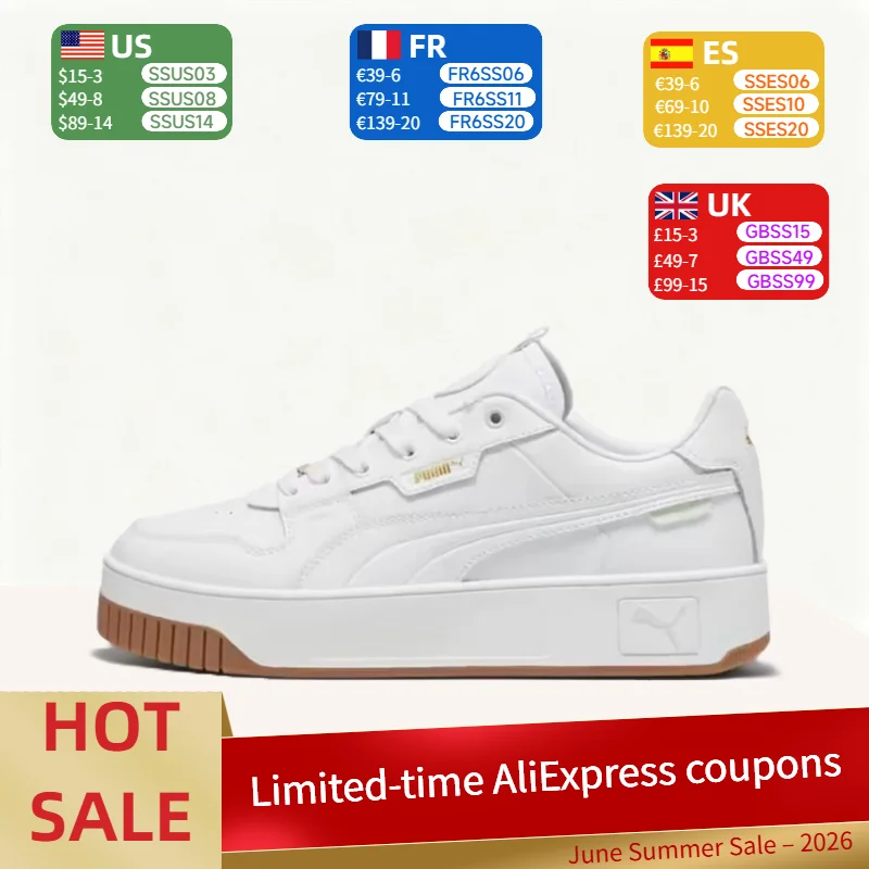 Puma Carina Street: Simple, Lightweight, Comfortable, Durable, High-Quality Low-Top Casual Shoes for Women – White 397487-01
Puma Carina Street: Simple, Lightweight, Comfortable, Durable, High-Quality Low-Top Casual Shoes for Women – White 397487-01