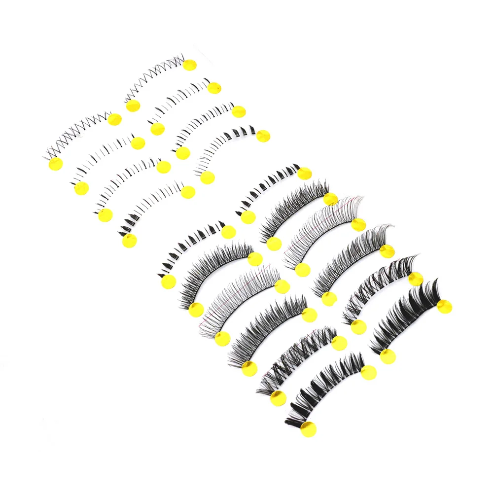 10Pairs Mixed Style False Eyelashes Handmade Thick Long Natural Curly Fluctuation Lashes for Bright Attractive Eyes Reusable
10Pairs Mixed Style False Eyelashes Handmade Thick Long Natural Curly Fluctuation Lashes for Bright Attractive Eyes Reusable