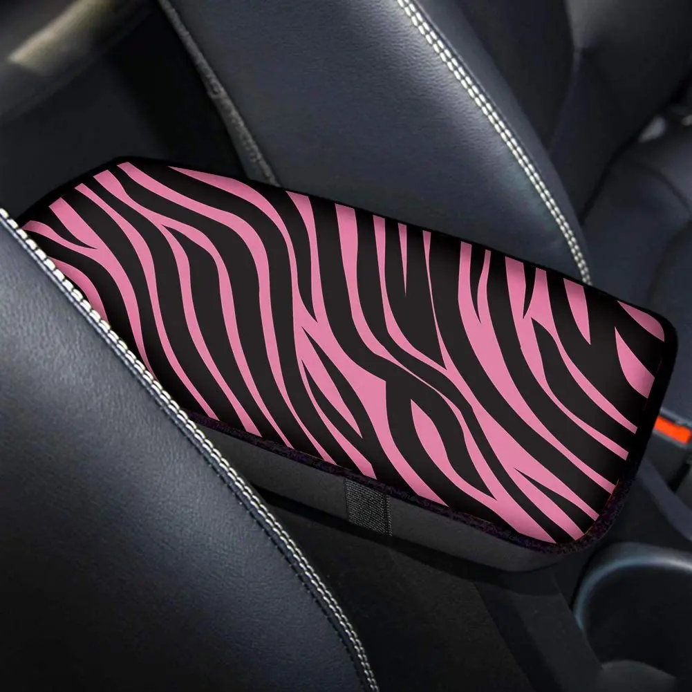 Fashion Pink Zebra Stripes Pattern Vehicle Center Console Armrest Cover Pad Universal Fit Most Cars Auto Car Interior Acc
Fashion Pink Zebra Stripes Pattern Vehicle Center Console Armrest Cover Pad Universal Fit Most Cars Auto Car Interior Acc