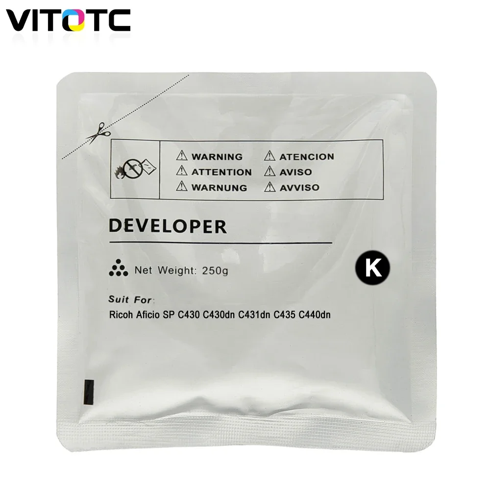 Developer Compatible For Ricoh Aficio SP C430 C430dn C431dn C435 C440dn Laser Copier