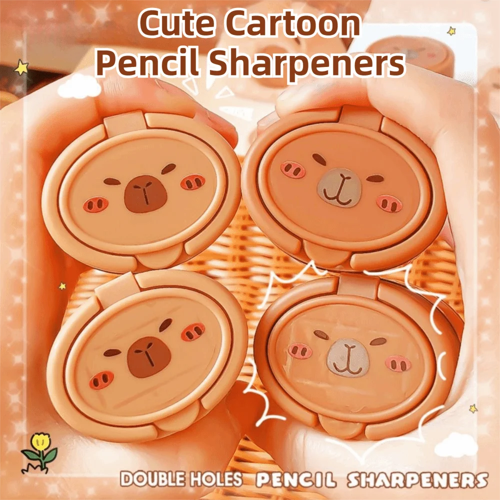 Набор из 4 точилок для карандашей с двумя отверстиями, откидная крышка, милый мультяшный дизайн, креативные портативные канцелярские принадлежности для студентов, подарки, школьные принадлежности
Набор из 4 точилок для карандашей с двумя отверстиями, откидная крышка, милый мультяшный дизайн, креативные портативные канцелярские принадлежности для студентов, подарки, школьные принадлежности